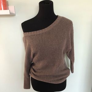 Express off the shoulder sweater